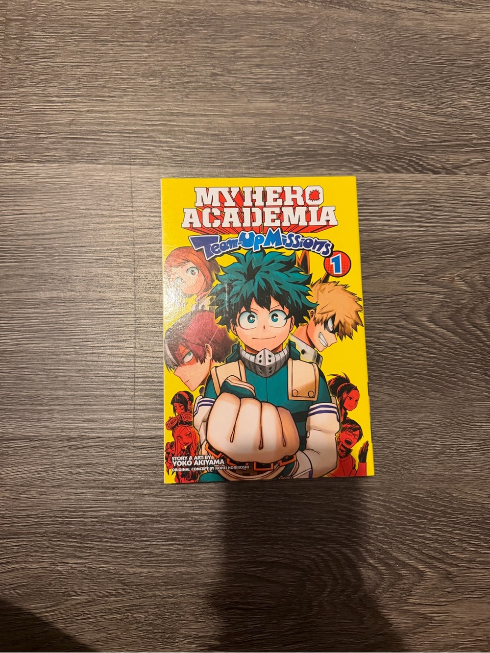 My Hero Academia: Team-Up Missions Vol. 1 - Yellow Cover